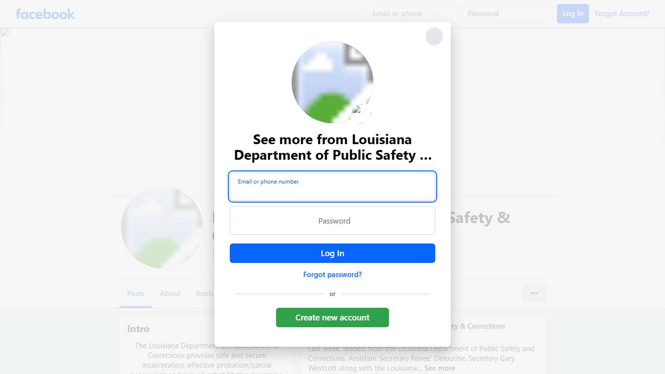Louisiana Department of Public Safety & Corrections Baton Rouge LA Facebook